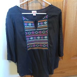 Mossimo Peasant Blouse